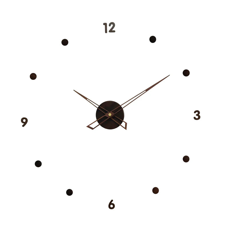 Minimalist 3D Wall Clock for Contemporary Home Decor