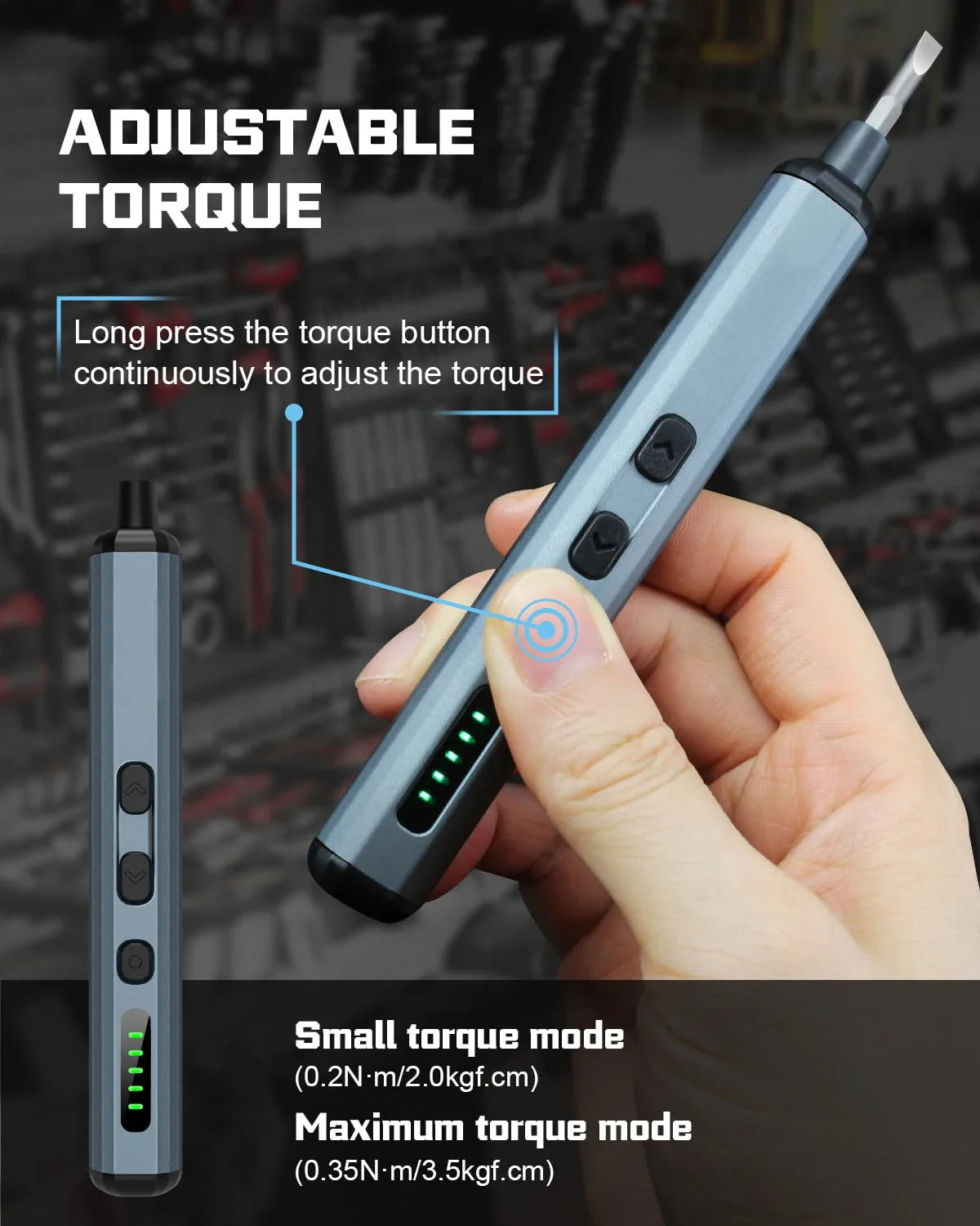 Precision Electric Screwdriver Set with Magnetic Bits