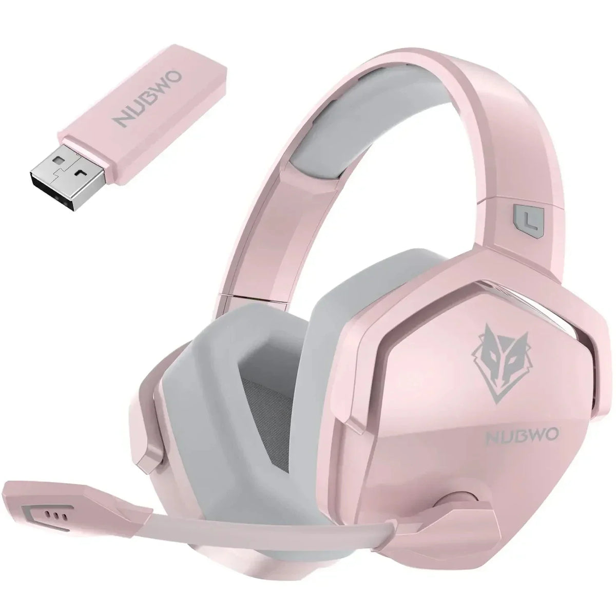 Wireless Gaming Headset with Microphone and Noise Reduction