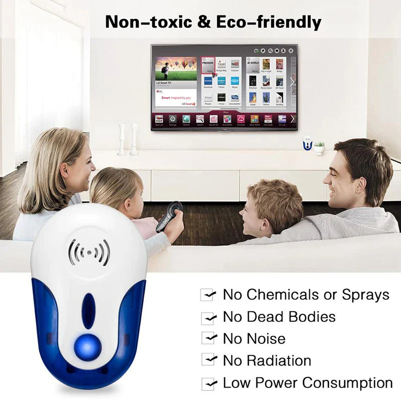 Ultrasonic Pest Repeller for Mosquito and Insect Control