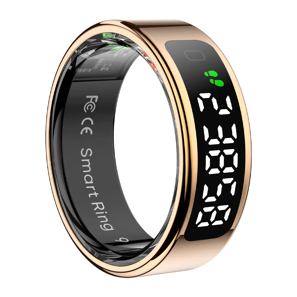 Smart Ring Health Monitor with Wireless Charging