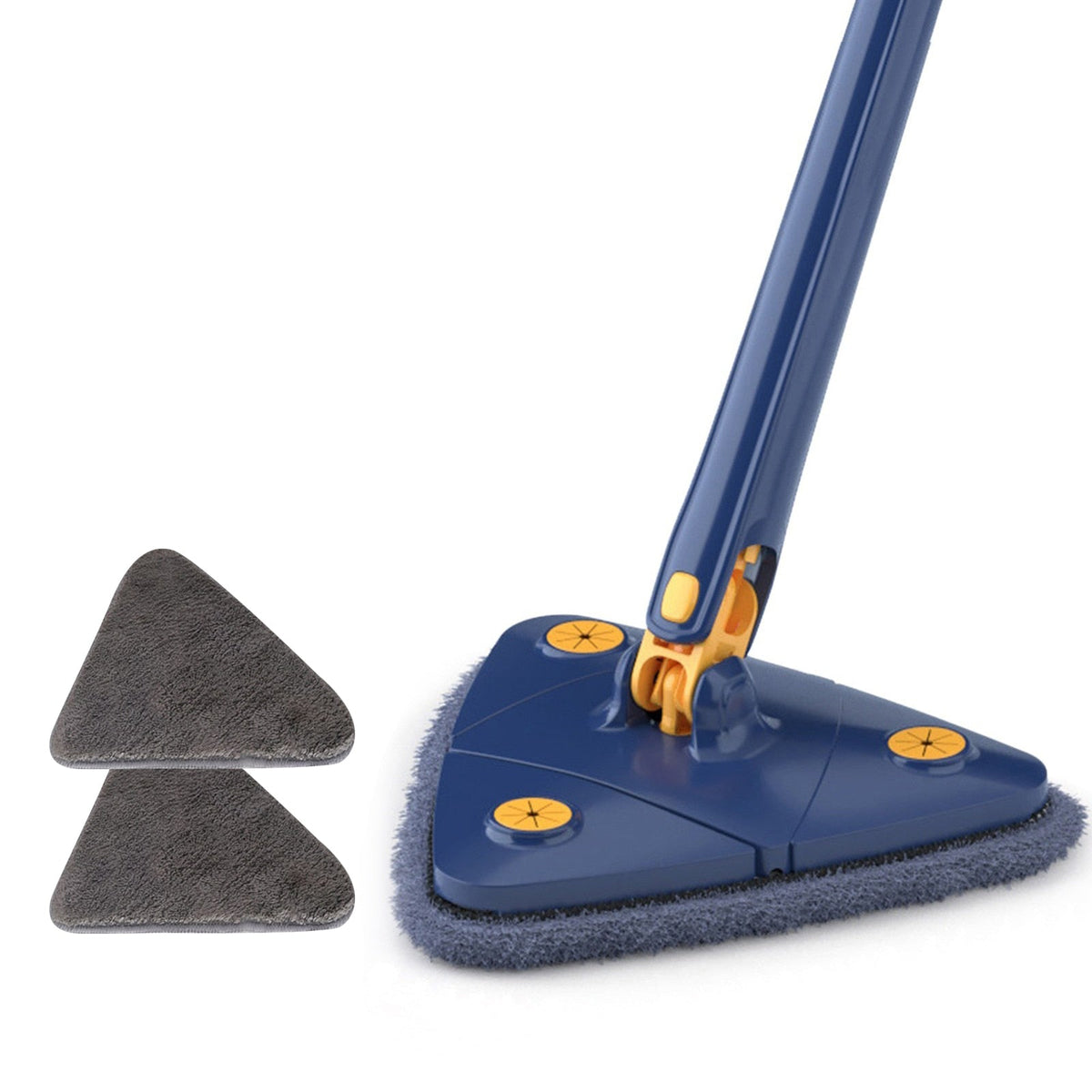 Flexible Triangle Squeeze Mop with Rotating Head