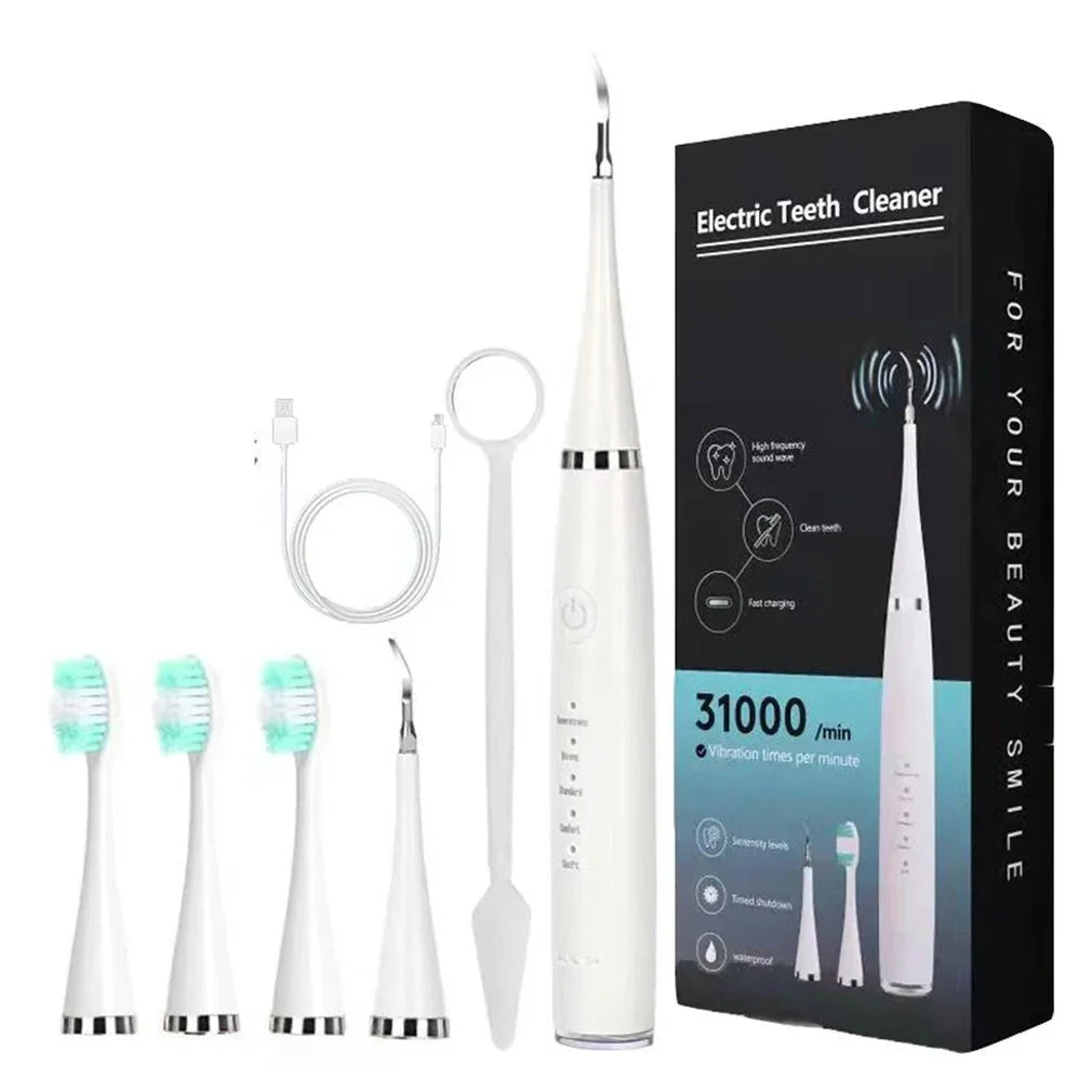Sonic Dental Cleaner and Whitening Irrigator Set for Oral Care