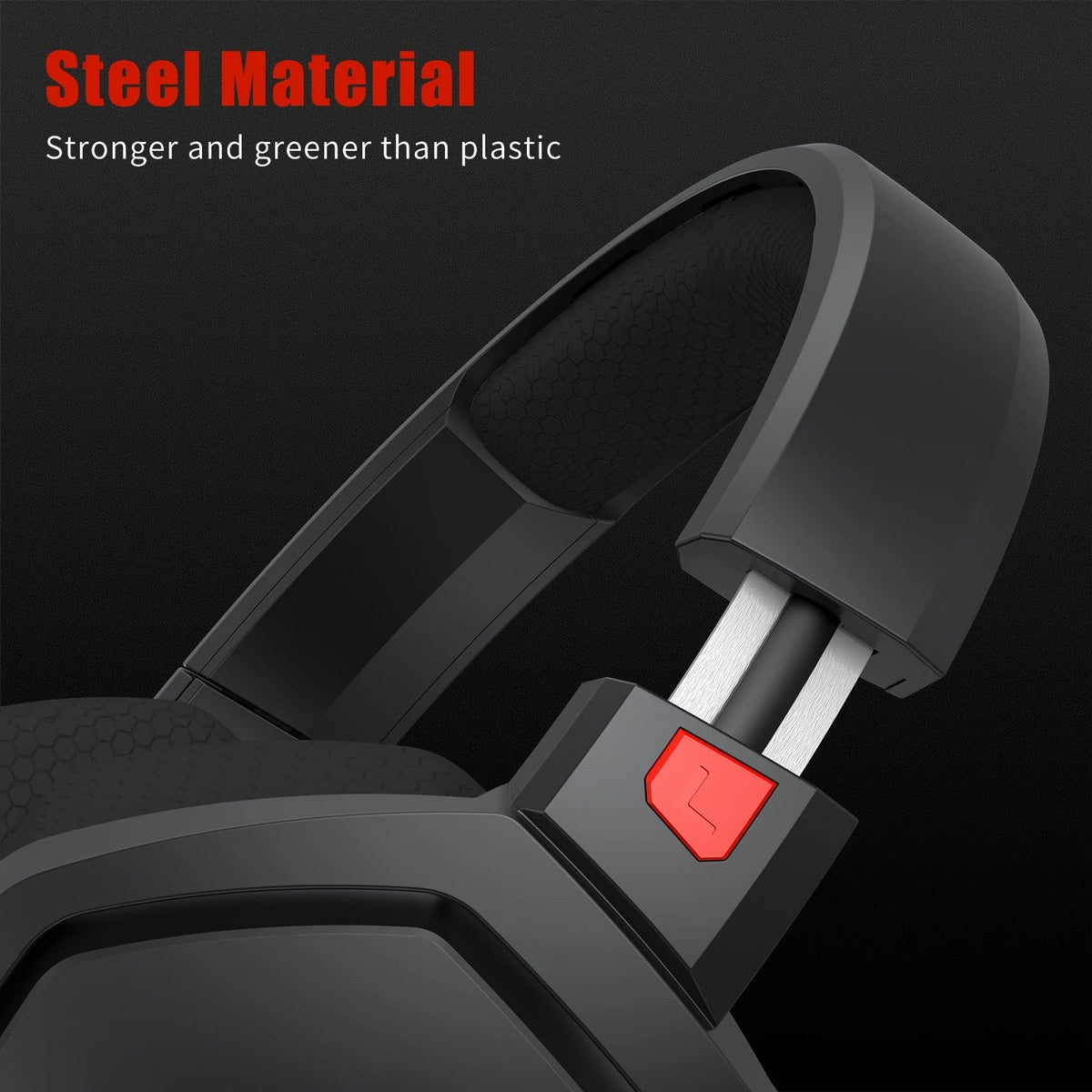 Wireless Gaming Headset with Microphone and Noise Reduction