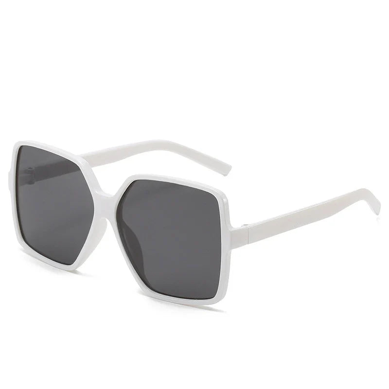 Women's Oversize Gradient Sunglasses with UV400 Protection