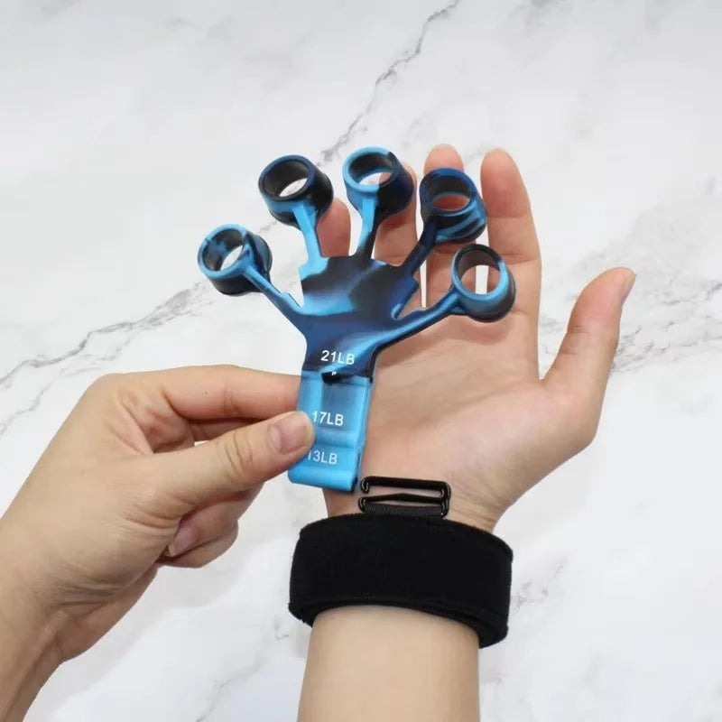 Finger Exerciser with 6 Resistance Levels for Hand Training