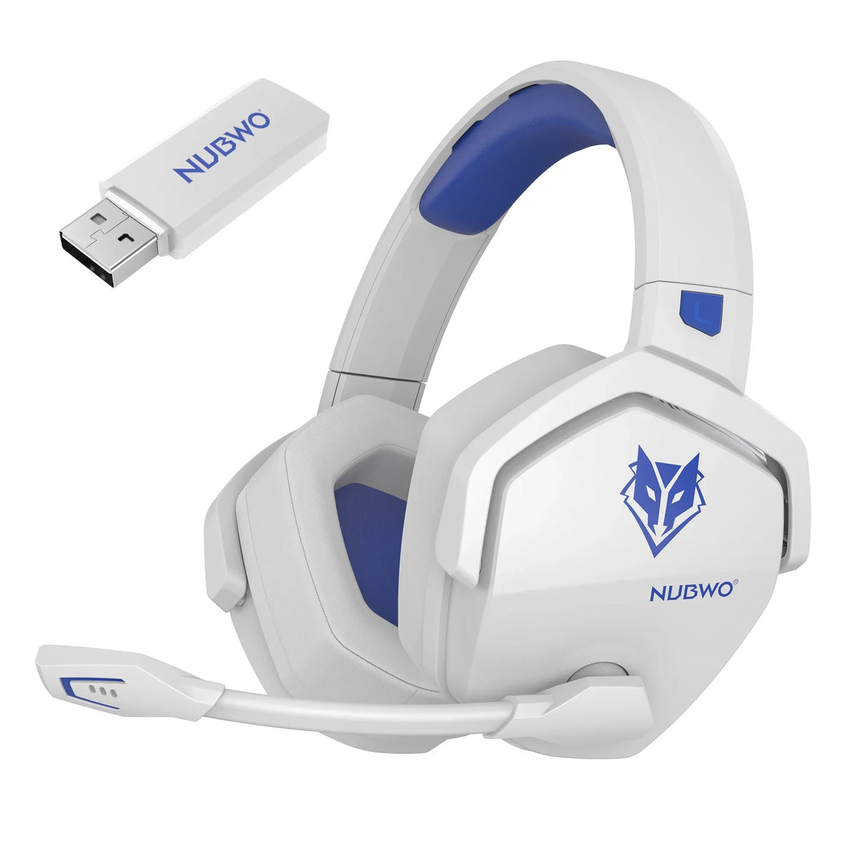 Wireless Gaming Headset with Microphone and Noise Reduction