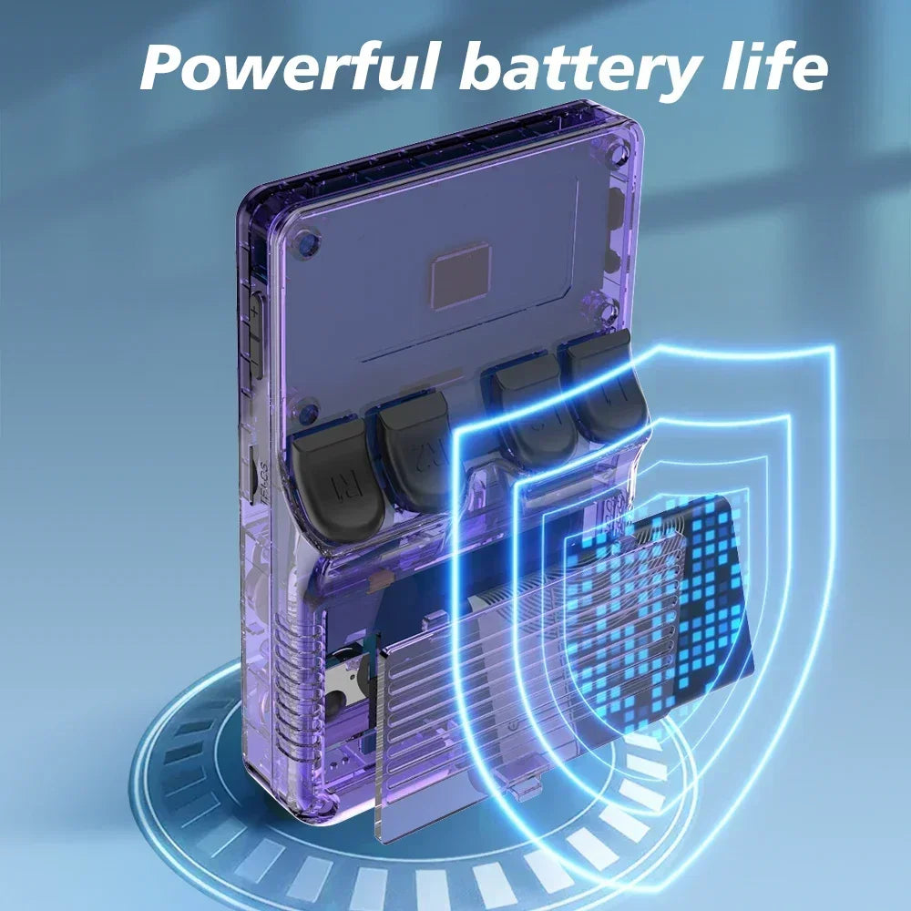 Retro Handheld Game Console with 3.5-Inch IPS Screen