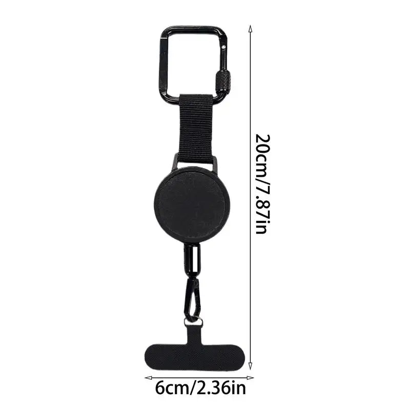 Retractable Phone Security Holder with Belt Clip