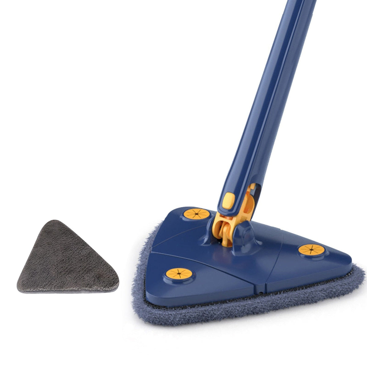 Flexible Triangle Squeeze Mop with Rotating Head