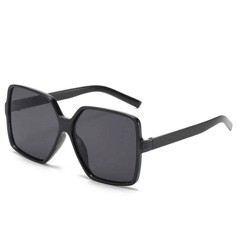 Women's Oversize Gradient Sunglasses with UV400 Protection