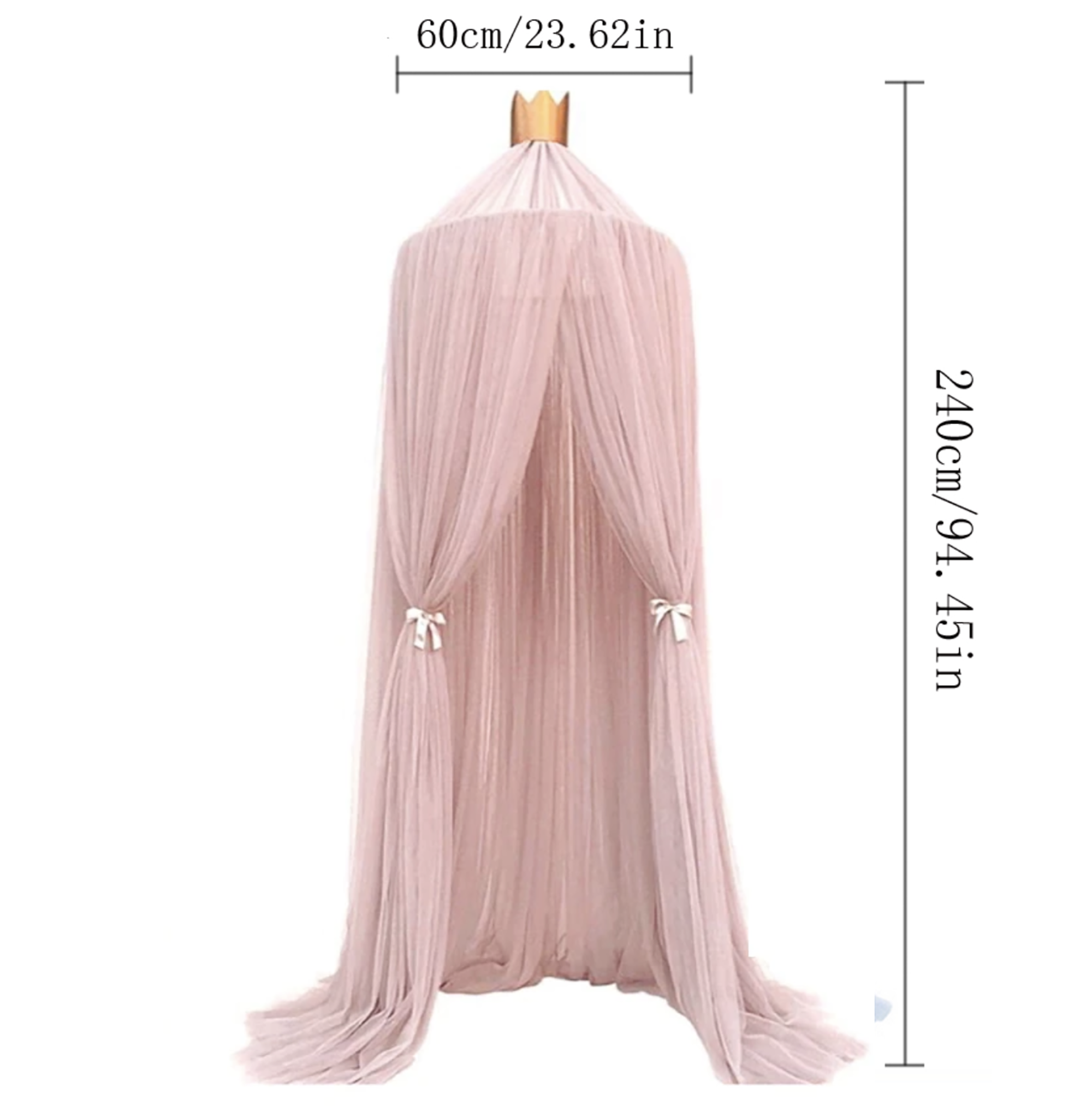 Princess Bed Canopy for Girls Bedroom