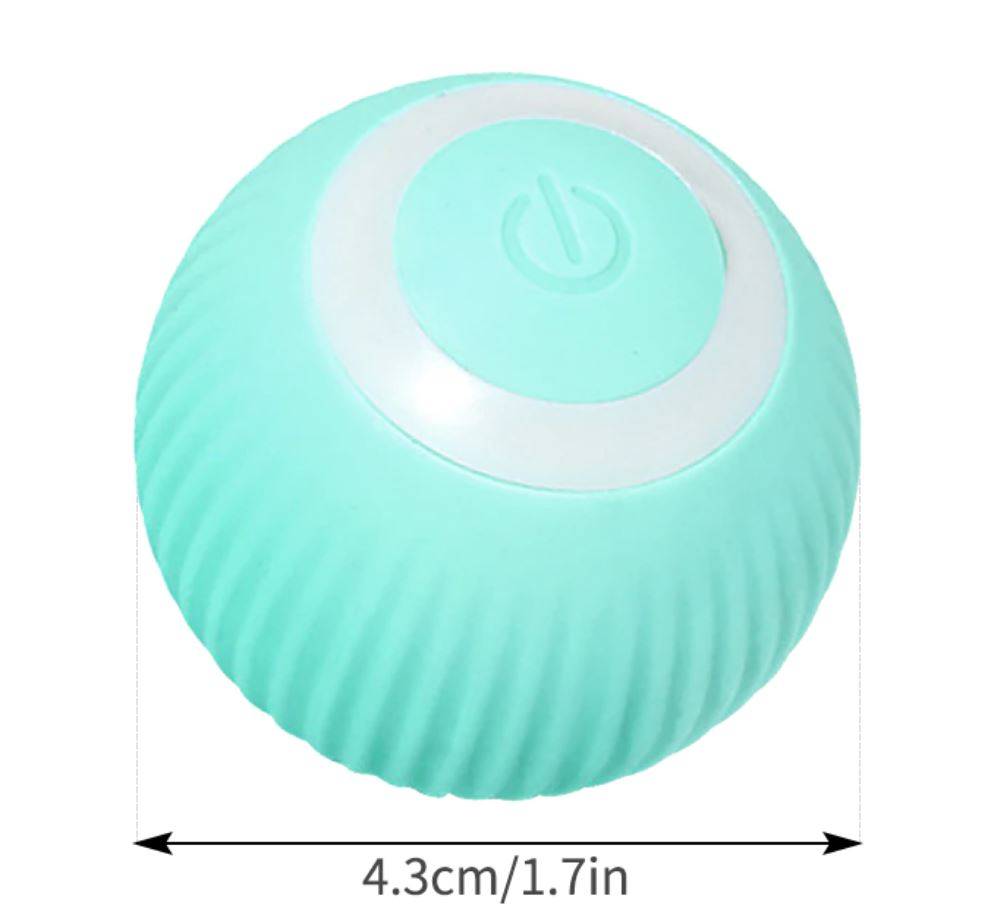 Interactive Rolling Ball Toy for Pets with Smart Motion
