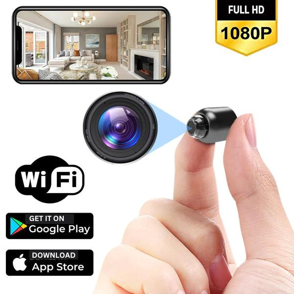 Mini Wireless Home Security Camera with HD Night Vision