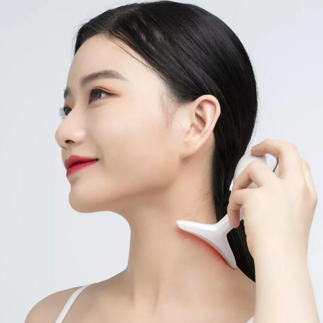 Neck Support Massager with Heated Compression Pads