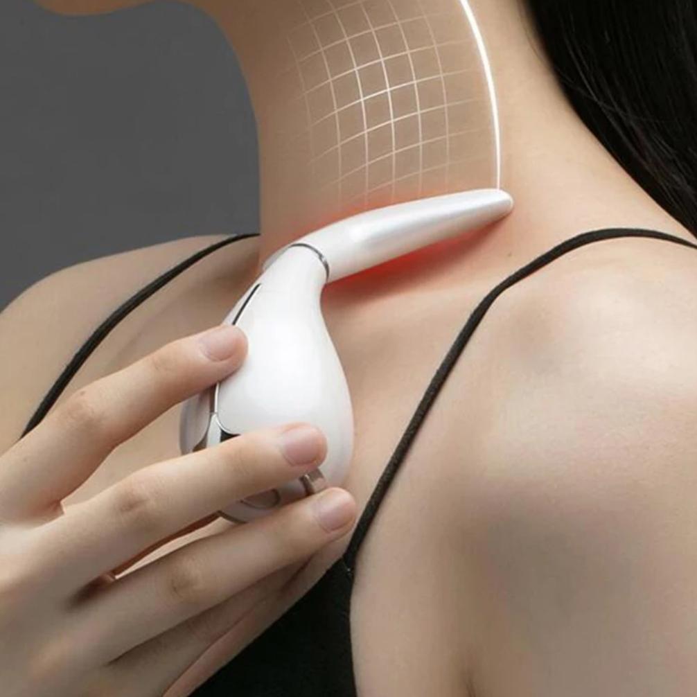 Neck Support Massager with Heated Compression Pads