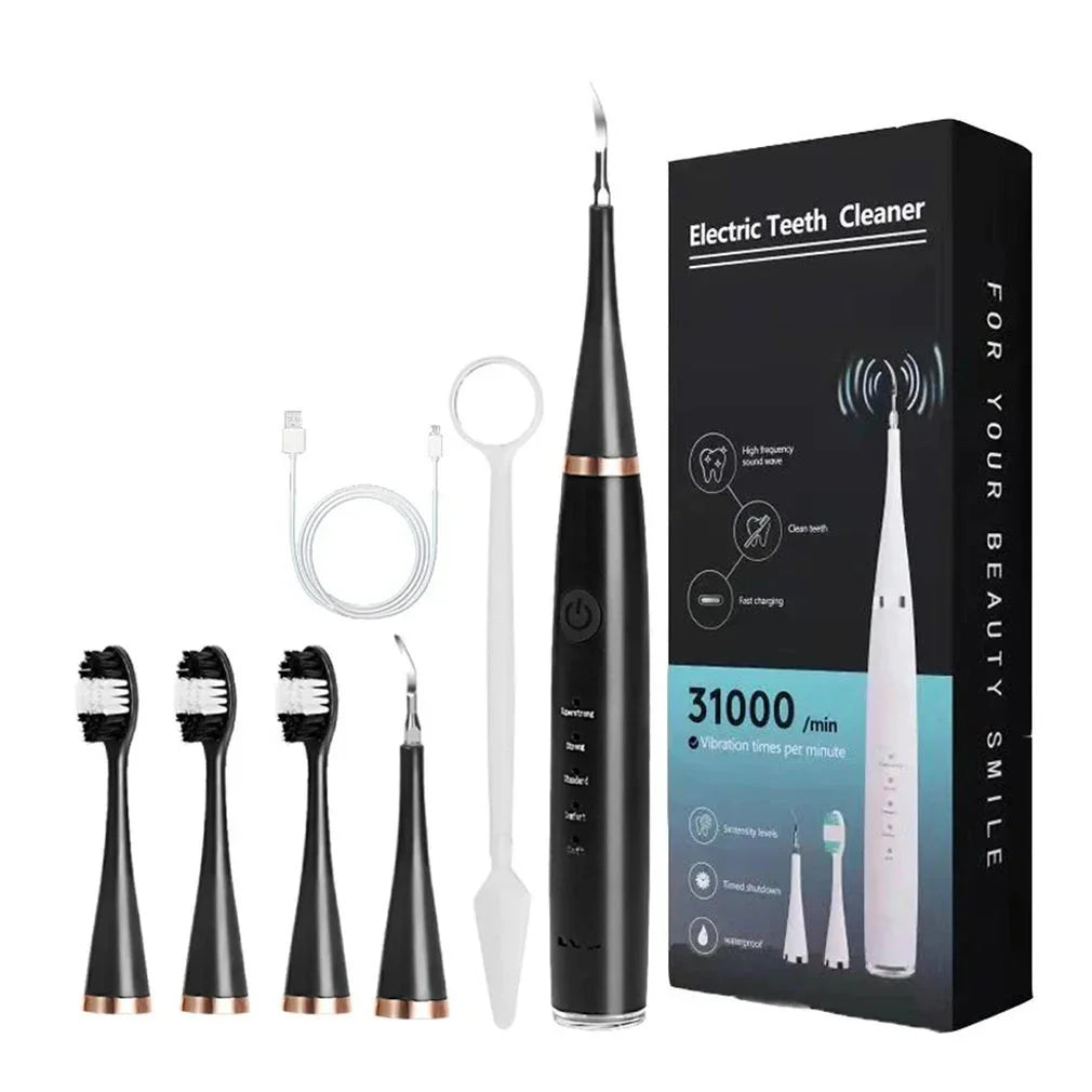 Sonic Dental Cleaner and Whitening Irrigator Set for Oral Care