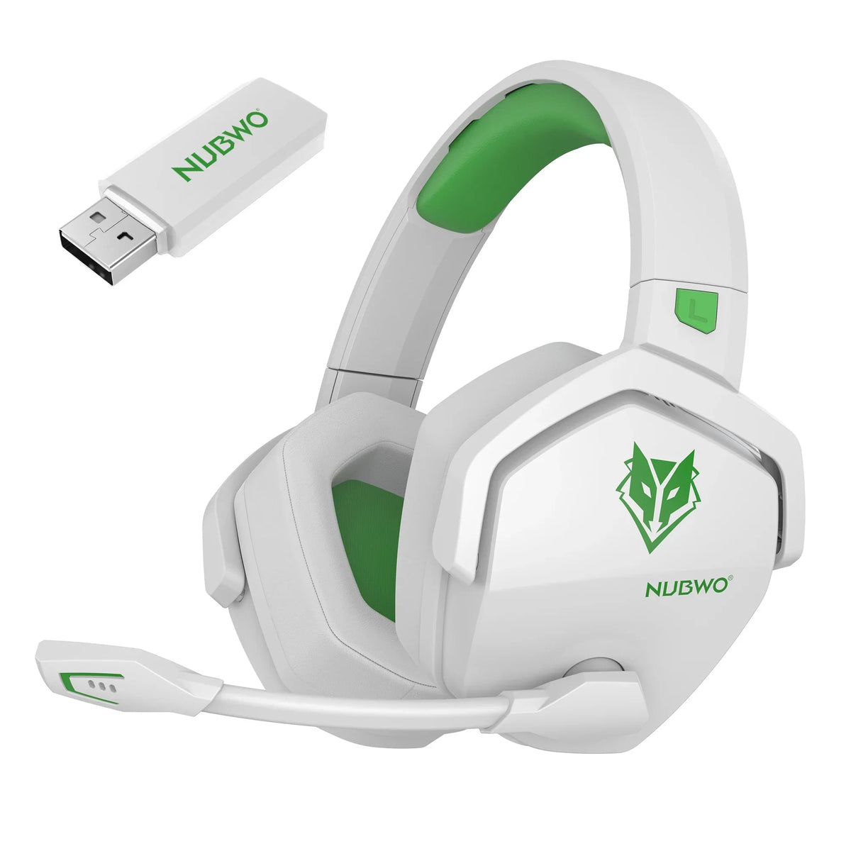 Wireless Gaming Headset with Microphone and Noise Reduction
