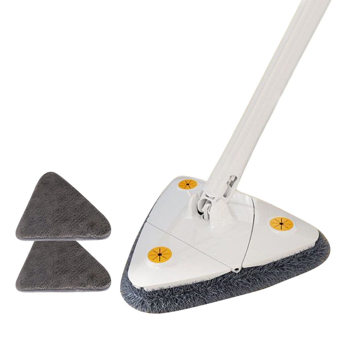 Flexible Triangle Squeeze Mop with Rotating Head