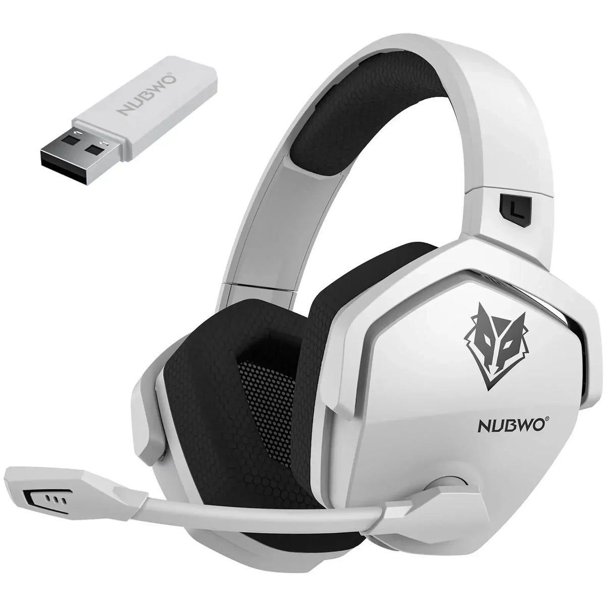 Wireless Gaming Headset with Microphone and Noise Reduction