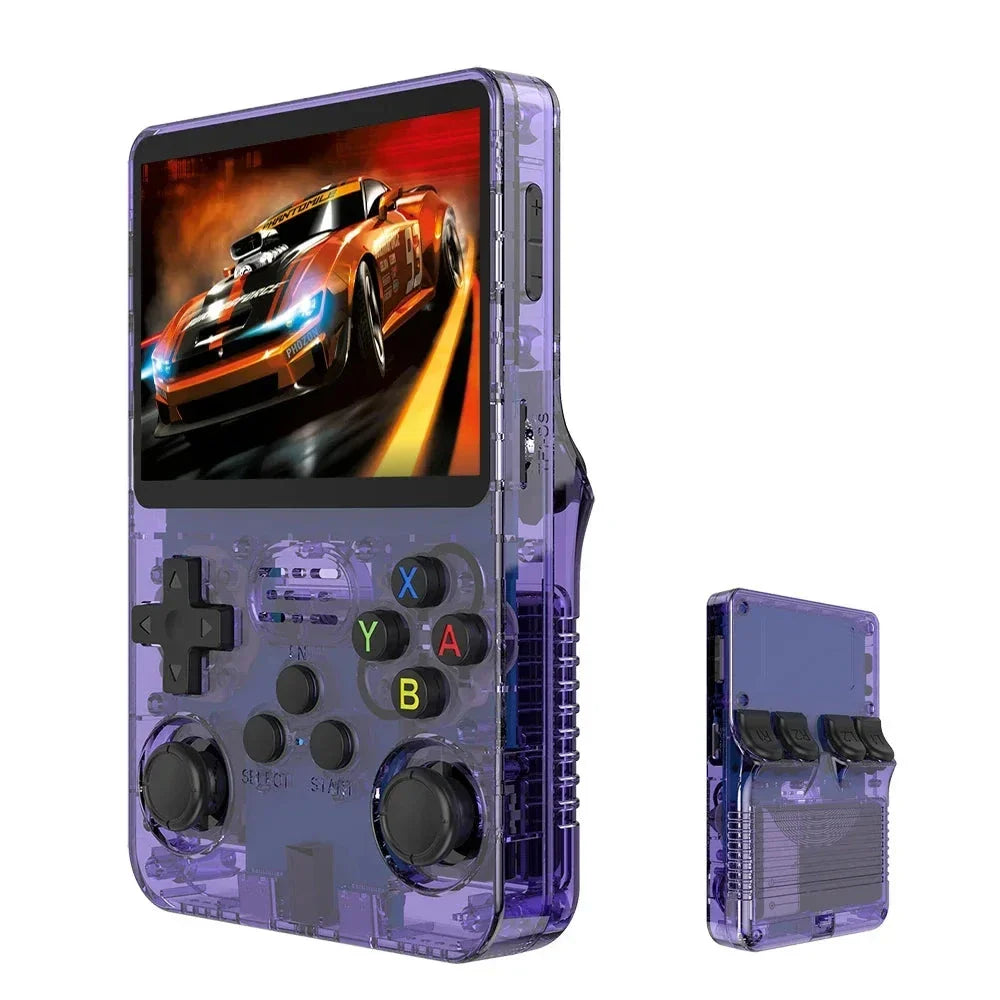 Retro Handheld Game Console with 3.5-Inch IPS Screen