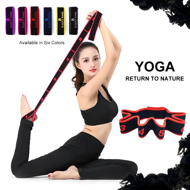 Elastic Resistance Band for Dance and Yoga Stretching