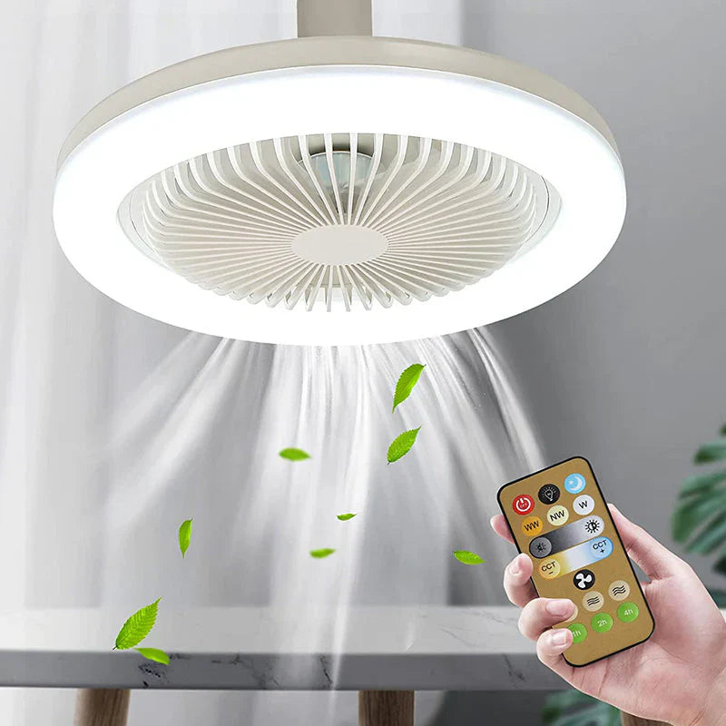 Rotatable Ceiling Fan with Light and Remote Control