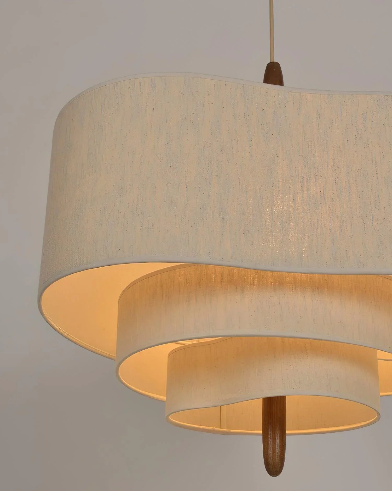 Minimalist Wabi Sabi Curve Pendant Lamp for Home Design