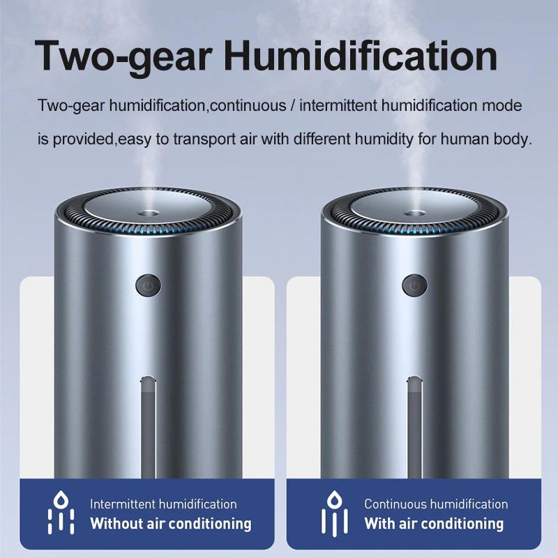 Leakproof Car Air Humidifier with USB Power Supply