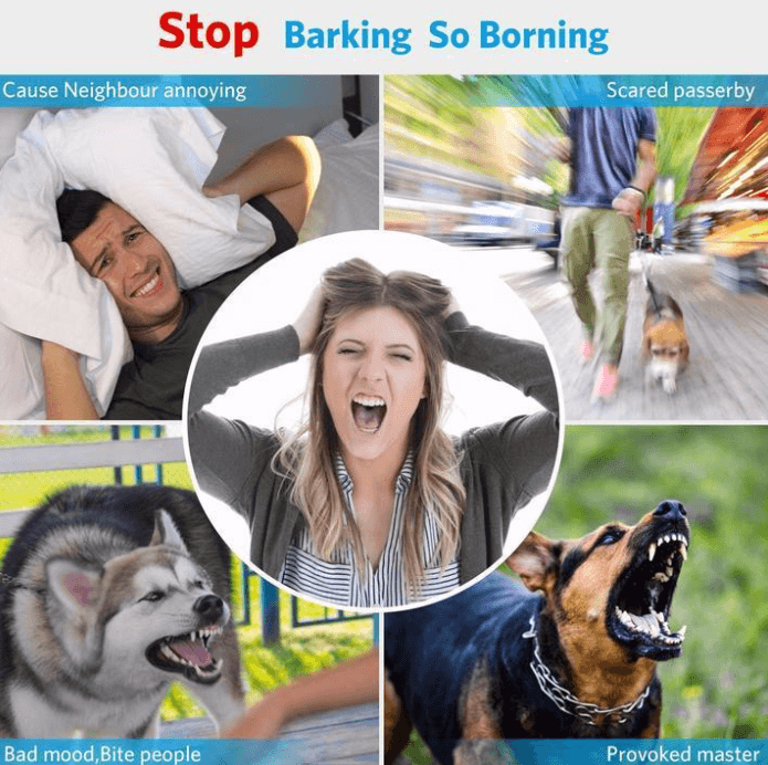 Anti-Barking Dog Training Device with Ultrasonic Sound