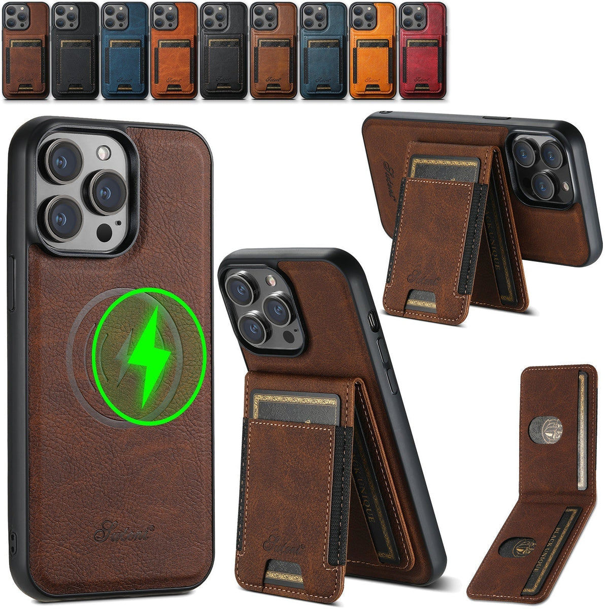 Luxury Phone Case with Card Holder