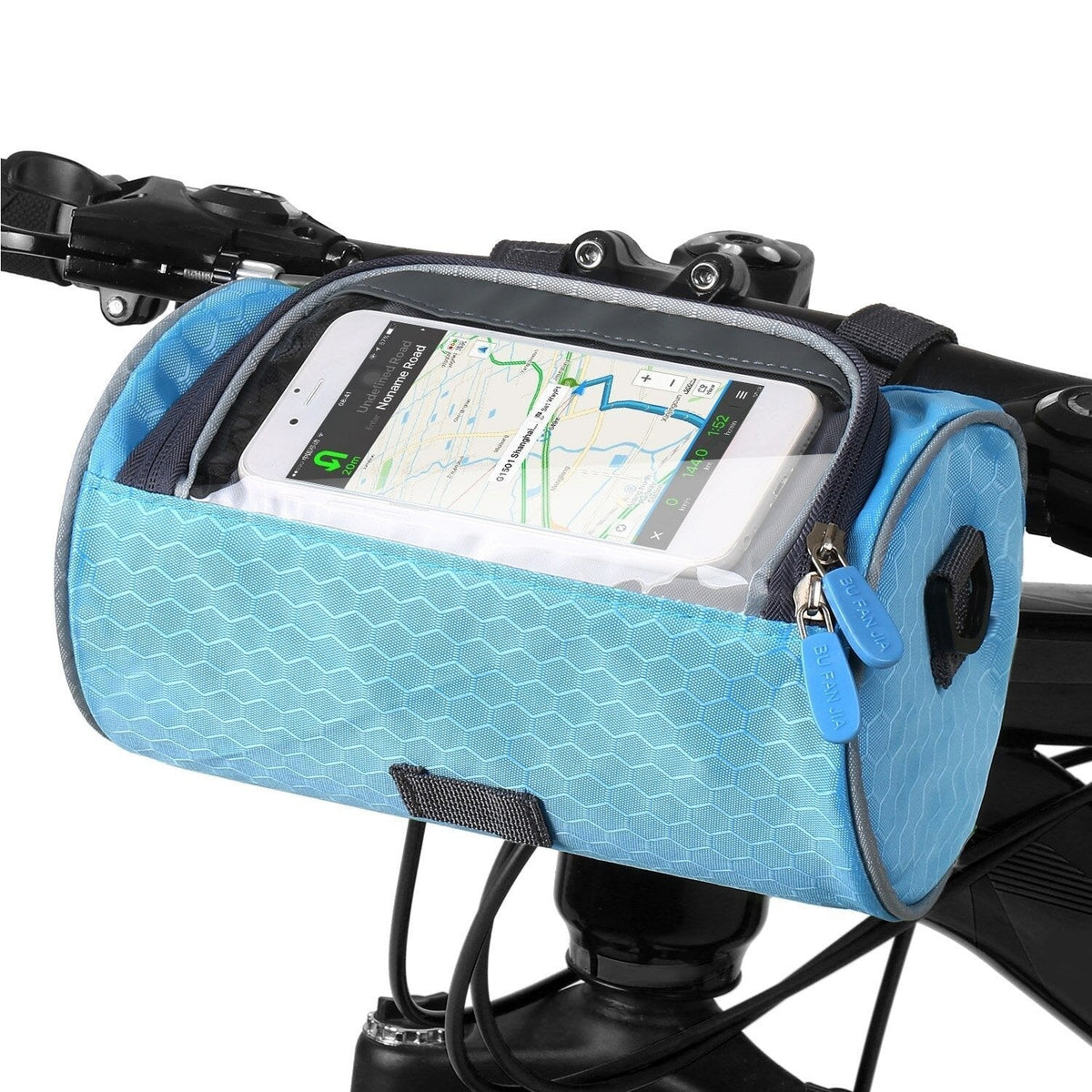 Bicycle Handlebar Bag with Phone Compartment