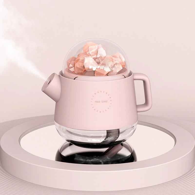 Ultrasonic Teapot Bedroom Humidifier with Mist Control