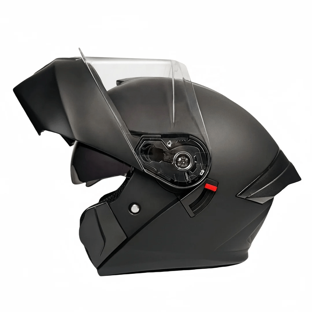 Full Face Motorcycle Helmet with Reinforced Safety Design