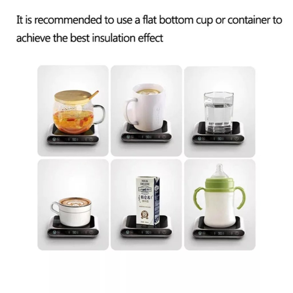 Electric Coffee Cup Warmer with Temperature Control
