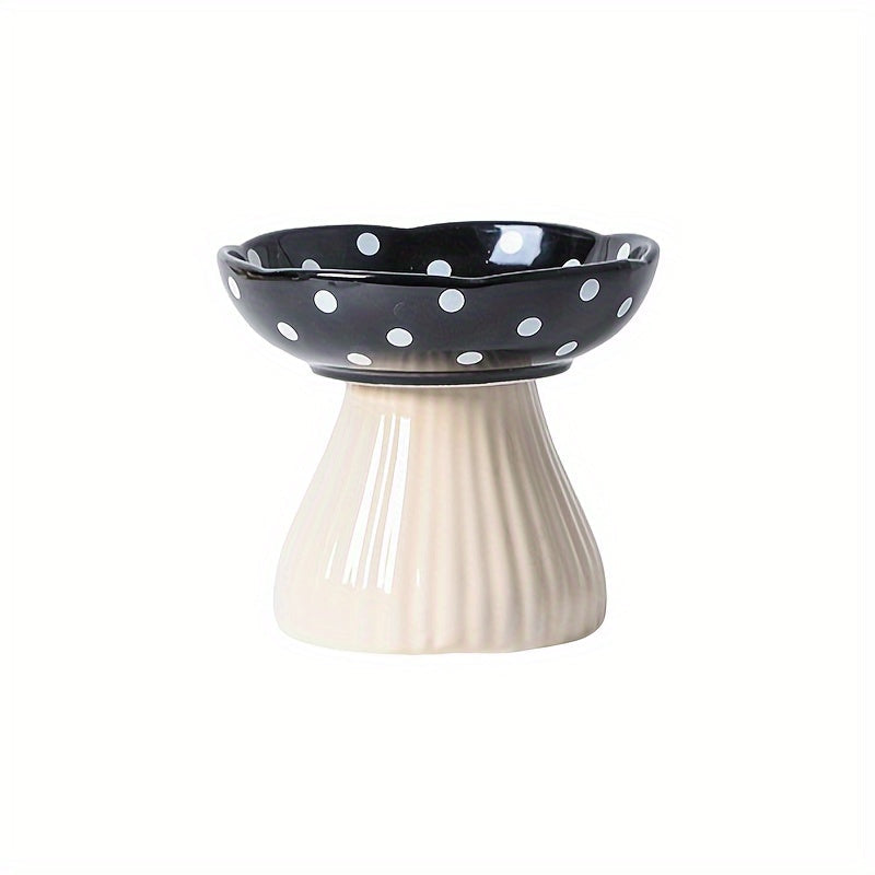 Decorative Resin Mushroom Bowl for Pet's Food