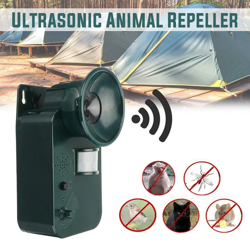 Ultrasonic Outdoor Animal Repeller for Safe and Humane Pest Control