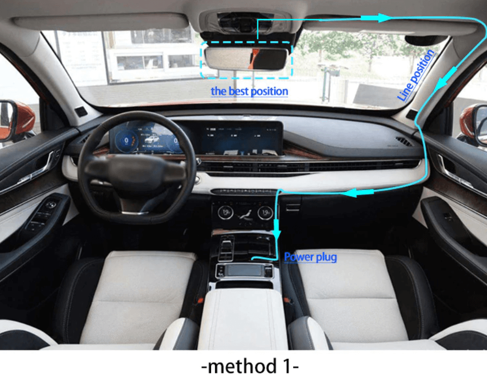 Full HD 1080P Dash Cam with Night Vision Recording