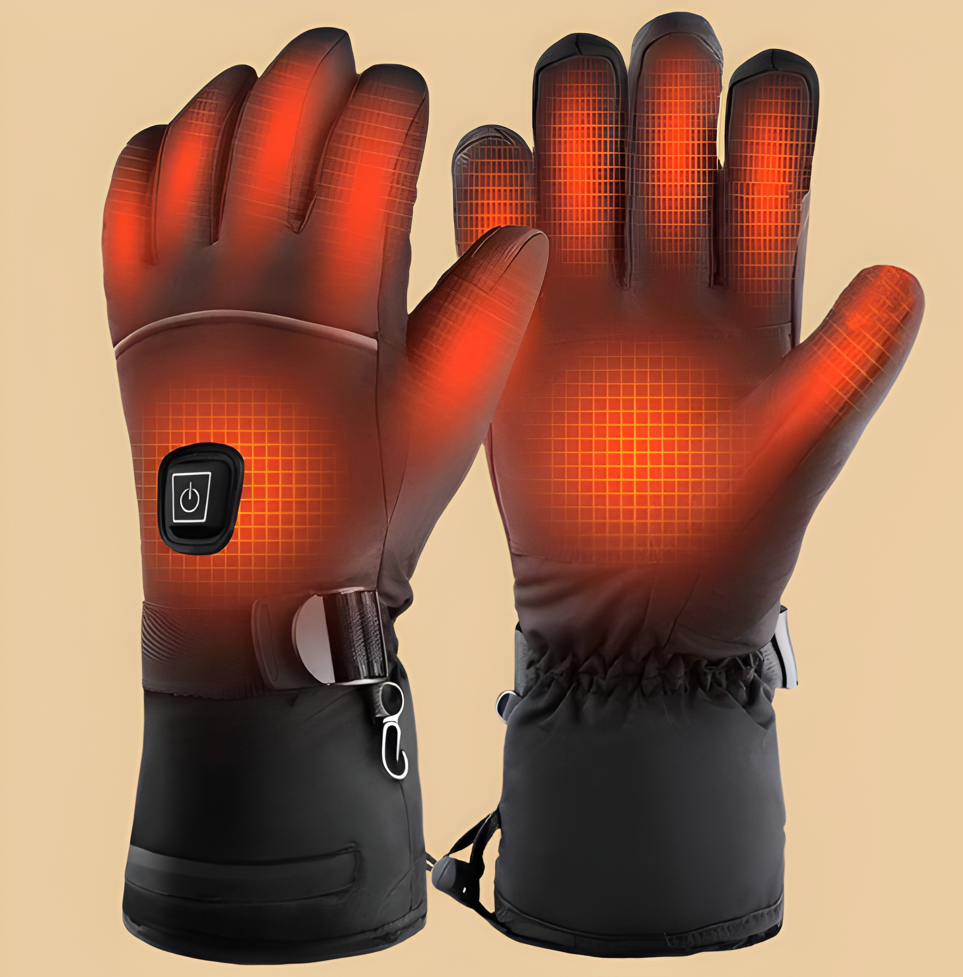 Rechargeable Heated Gloves with Temperature Control