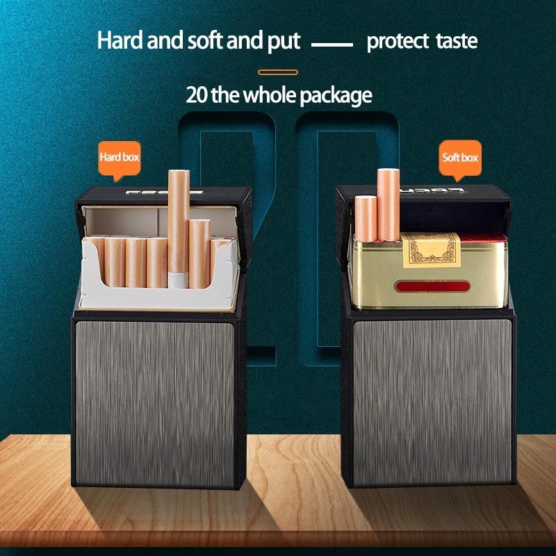 Rechargeable Coil Lighter with Integrated Cigarette Case