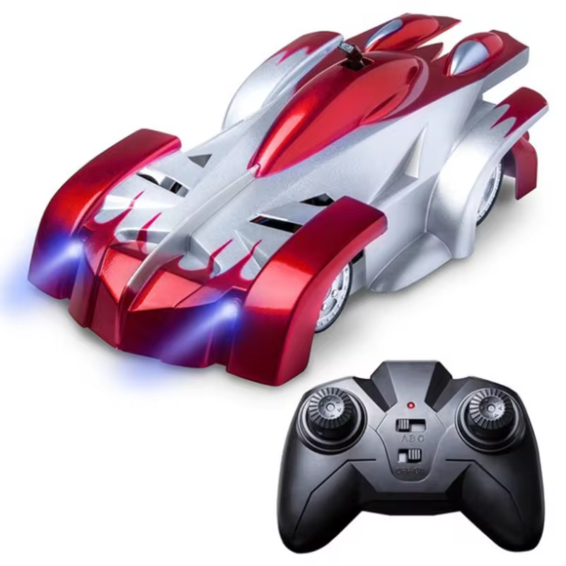 RC Wall-Climbing Stunt Car Toy with Remote Control