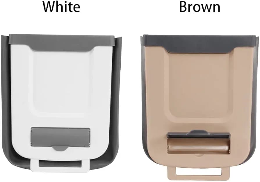 Expandable Hanging Trash Organizer for Kitchen and Cabinet Storage