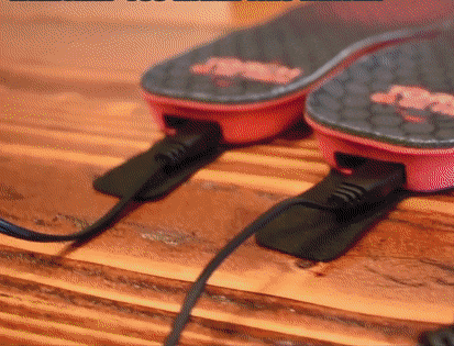 Rechargeable Heated Insoles with USB Charging