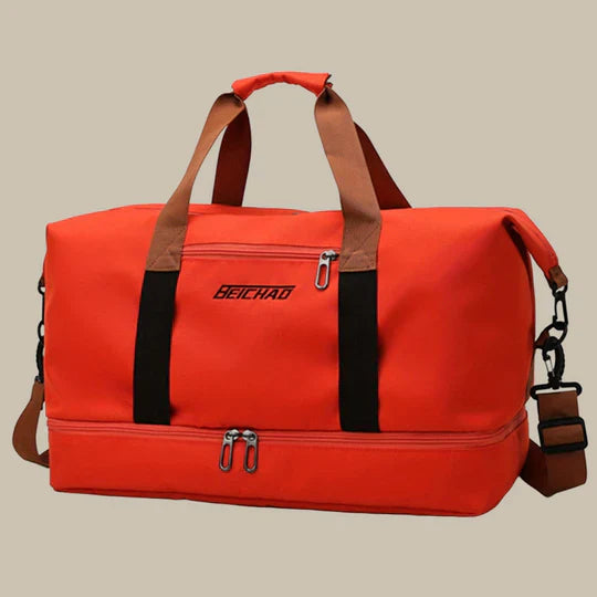 Spacious Duffel Bag for Men with Multiple Pockets