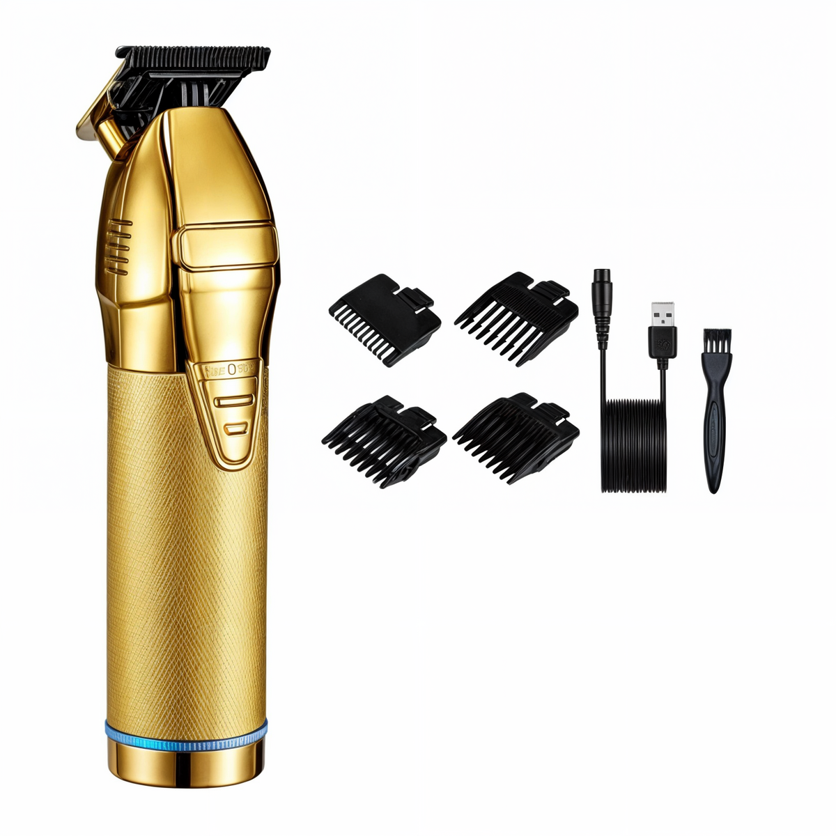 Professional Hair Clipper with Adjustable Guard Combs