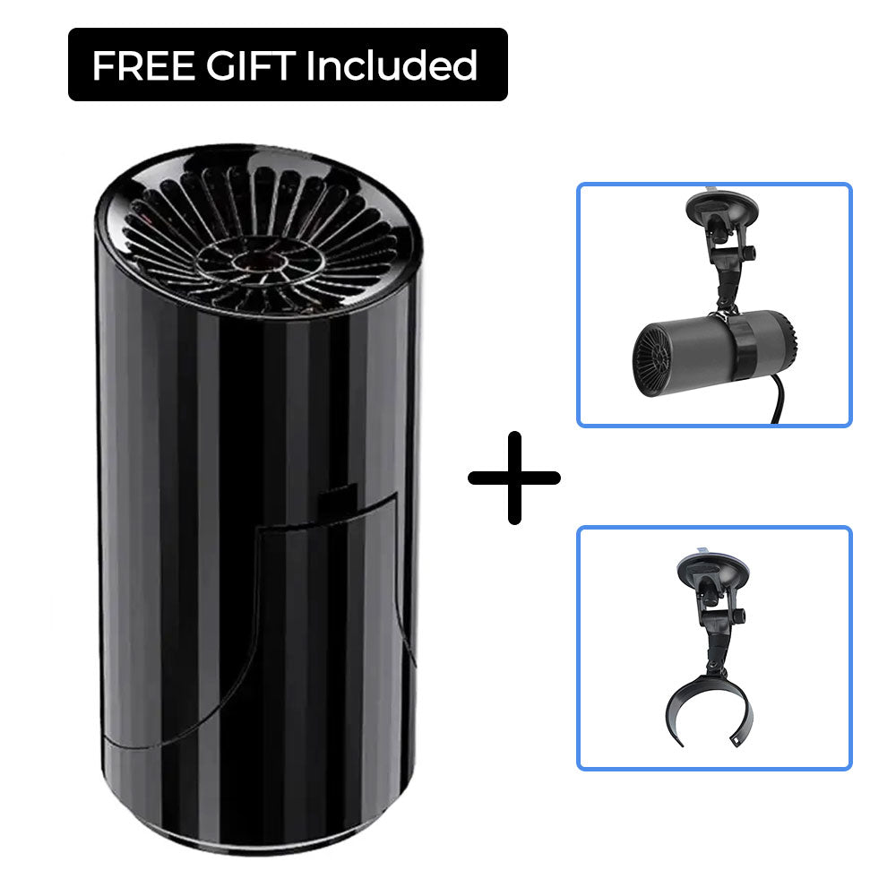 Windshield Defroster with Fast Heating and 360° Adjustment