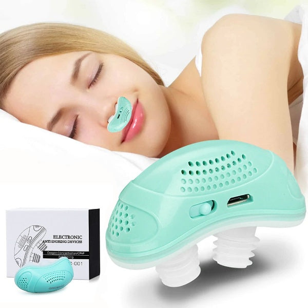 Compact Micro CPAP Device for Anti- Snoring