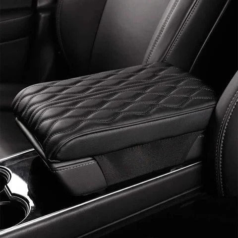 Leather Car Armrest Cushion with Memory Foam
