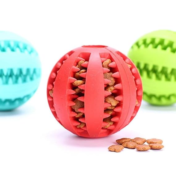 Interactive Food Dispensing Dog Toy for Mental Stimulation