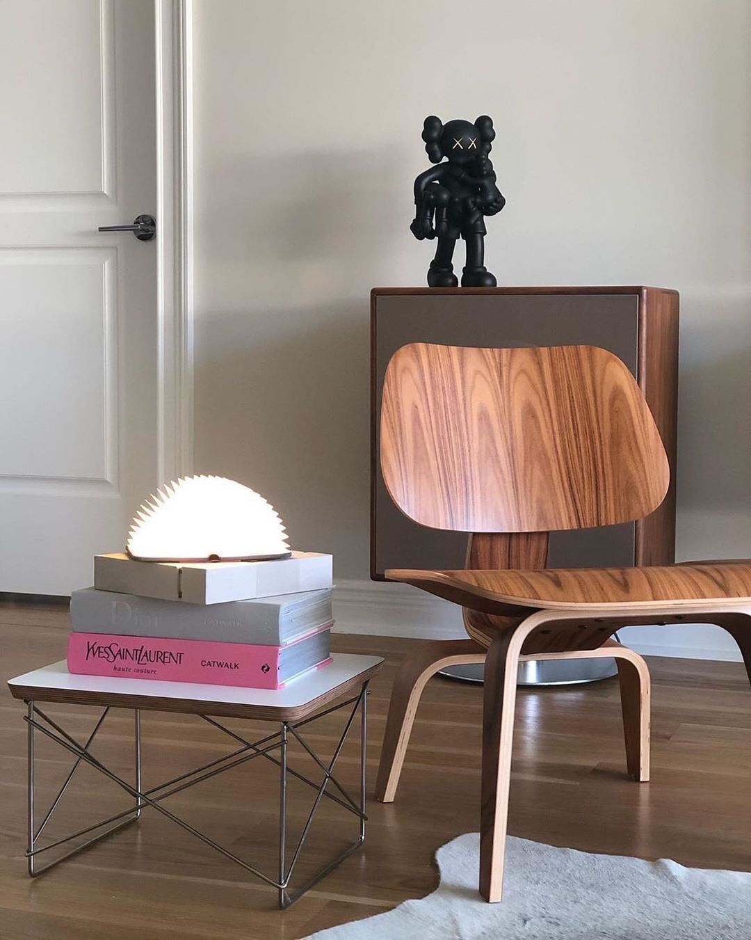 Foldable Book Lamp Night Light with Wooden Cover